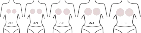 Alternate bra sizes