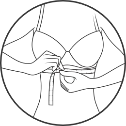 How to measure for bra band size